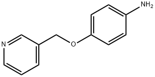 4-(pyridin-3-ylmethoxy)aniline Structure