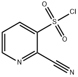 2-cyanopyridine-3-sulfonyl chloride 구조식 이미지