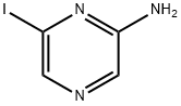2-Amino-6-iodopyrazine 구조식 이미지