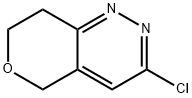 3-chloro-5H,7H,8H-pyrano[4,3-c]pyridazine 구조식 이미지