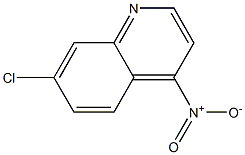 7-Chloro-4-nitroquinoline 구조식 이미지