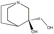 (3S)-3-(hydroxymethyl)-1-azabicyclo[2.2.2]octan-3-ol Structure