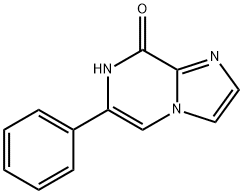 8-Hydroxy-6-phenylimidazo[1,2-a]pyrazine 구조식 이미지