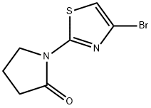 4-Bromo-2-(pyrrolidinon-1-yl)thiazole Structure