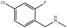 (4-Chloro-2-fluorobenzyl)methylamine 구조식 이미지