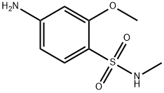 4-amino-2-methoxy-N-methylbenzene-1-sulfonamide Structure