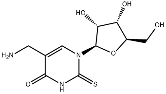 5-(Aminomethyl)-2-thiouridine Structure