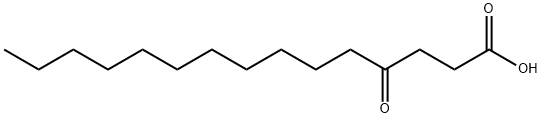 4-Oxopentadecanoic acid 구조식 이미지