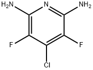 4-Chloro-3,5-difluoro-pyridine-2,6-diamine 구조식 이미지