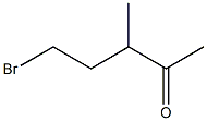 5-Bromo-3-methyl-2-pentanone Structure