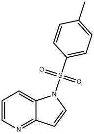 l-[(4-methylphenyl)sulfonyl]-1H-pyrrolo[3,2- b]pyridine 구조식 이미지