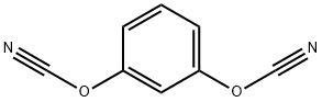 1,3-Phenylen-bis-cyanat Structure