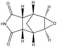 (1aR,2R,2aR,5aS,6S,6aS)-tetrahydro-1aH-2,6-methanooxireno[2,3-f] isoindole-3,5(4H,5aH)-dione Structure