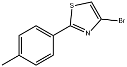 4-Bromo-2-(4-tolyl)thiazole Structure