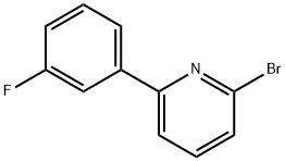 2-Bromo-6-(3-fluorophenyl)pyridine Structure