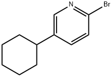 2-Bromo-5-(cyclohexyl)pyridine 구조식 이미지