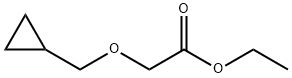 ethyl 2-(cyclopropylmethoxy)acetate 구조식 이미지