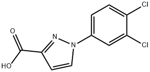 1-(3,4-dichlorophenyl)-1H-pyrazole-3-carboxylic acid Structure