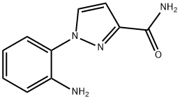 1-(2-aminophenyl)-1H-pyrazole-3-carboxamide 구조식 이미지