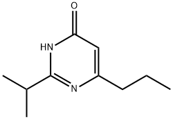 2-(iso-Propyl)-6-(n-propyl)pyrimidin-4-ol Structure