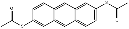 S,S'-anthracene-2,6-diyl diethanethioate 구조식 이미지