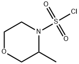 3-methylmorpholine-4-sulfonyl chloride 구조식 이미지