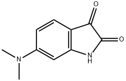6-(dimethylamino)-2,3-dihydro-1H-indole-2,3-dione 구조식 이미지