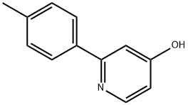 4-Hydroxy-2-(4-tolyl)pyridine Structure