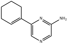 2-Amino-6-(cyclohexenyl)pyrazine Structure