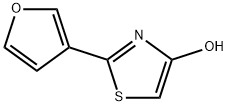 2-(3-Furyl)-4-hydroxythiazole Structure