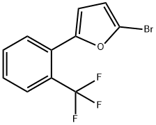 2-Bromo-5-(2-trifluoromethylphenyl)furan Structure