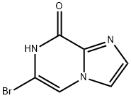 6-Bromo-8-hydroxyimidazo[1,2-a]pyrazine 구조식 이미지