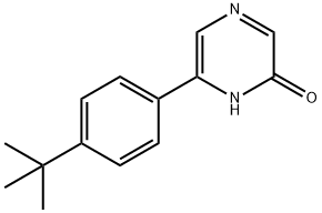 2-Hydroxy-6-(4-tert-butylphenyl)pyrazine Structure