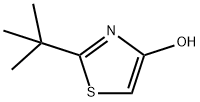 2-(tert-Butyl)-4-hydroxythiazole Structure