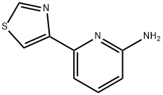 2-AMINO-6-(4-THIAZOLYL)PYRIDINE Structure