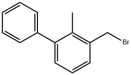 1-(bromomethyl)-2-methyl-3-phenylbenzene Structure