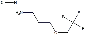 3-(2,2,2-trifluoroethoxy)propan-1-amine hydrochloride Structure