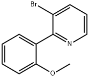 3-Bromo-2-(2-methoxyphenyl)pyridine Structure