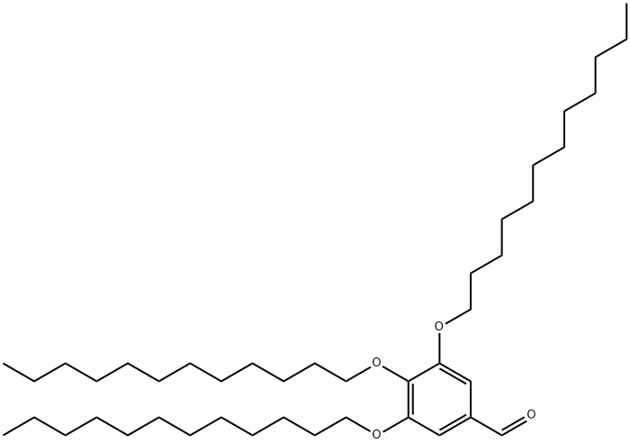 3,4,5-Tris(dodecyloxy)benzaldehyde 구조식 이미지