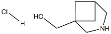 {3-azabicyclo[3.1.1]heptan-1-yl}methanol hydrochloride Structure