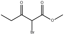 methyl 2-bromo-3-oxopentanoate 구조식 이미지