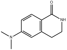 6-(dimethylamino)-3,4-dihydroisoquinolin-1(2H)-one 구조식 이미지