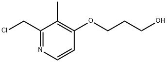 2-chloromethyl-4-(3-hydroxypropoxy)-3-methylpyridine 구조식 이미지