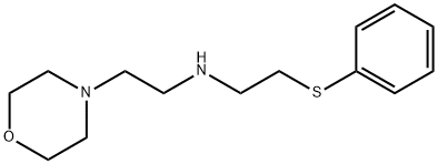 2-Morpholino-N-[2-(phenylthio)ethyl]ethan-1-amine Structure