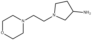1-(2-morpholinoethyl)pyrrolidin-3-amine 구조식 이미지