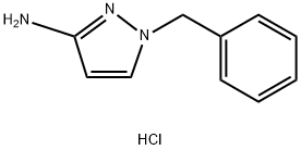 1-benzyl-1H-pyrazol-3-amine hydrochloride Structure