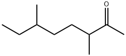 3,6-dimethyloctan-2-one 구조식 이미지