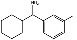 CYCLOHEXYL(3-FLUOROPHENYL)METHANAMINE 구조식 이미지