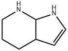 3a,4,5,6,7,7a-Hexahydro-1H-pyrrolo[2,3-b]pyridine 구조식 이미지