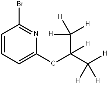 2-bromo-6-((propan-2-yl-d7)oxy)pyridine Structure